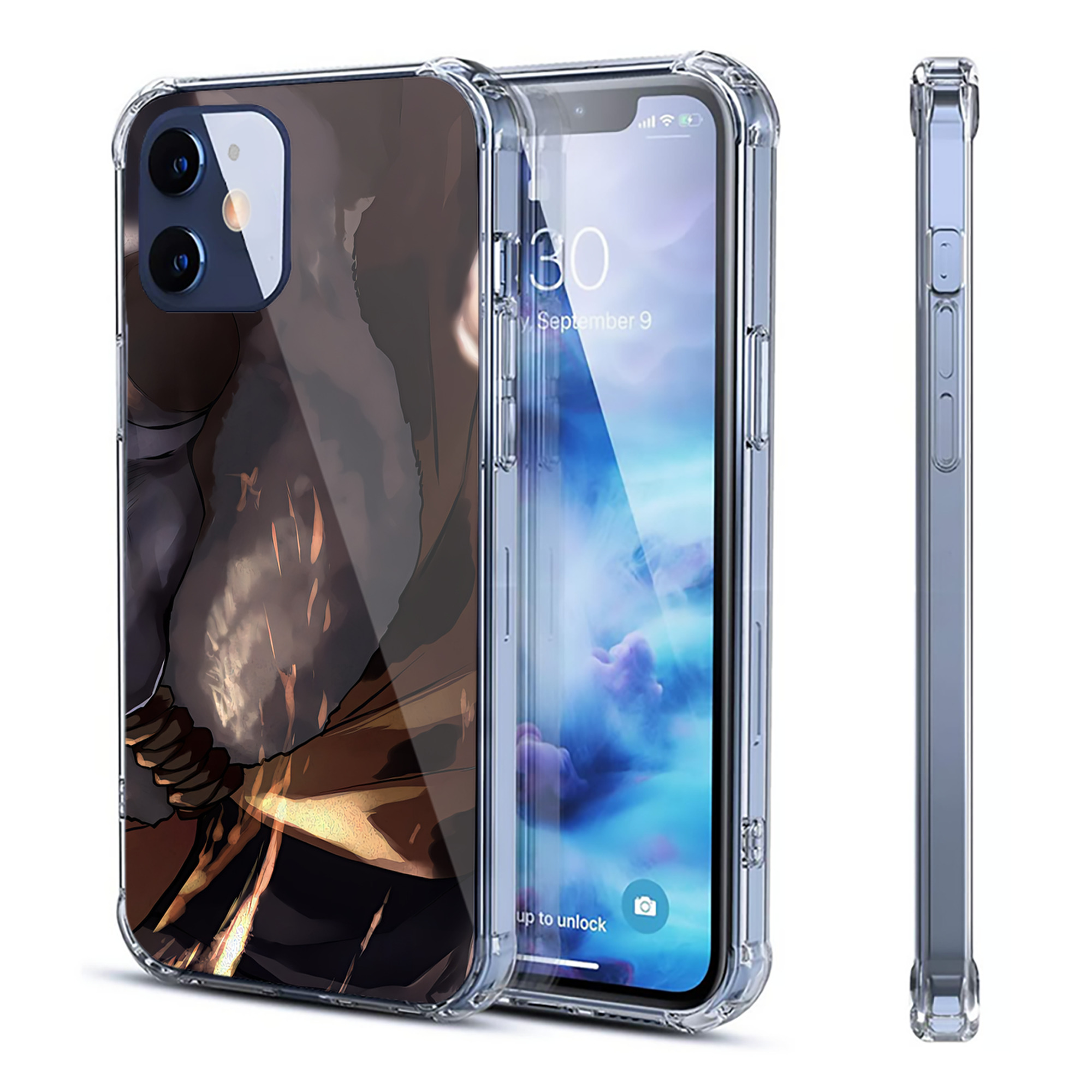 （画像用） SPY×FAMILY间谍家家酒 【iPhone 12シリーズ対応】透明スマホケース（クリアソフトケース）